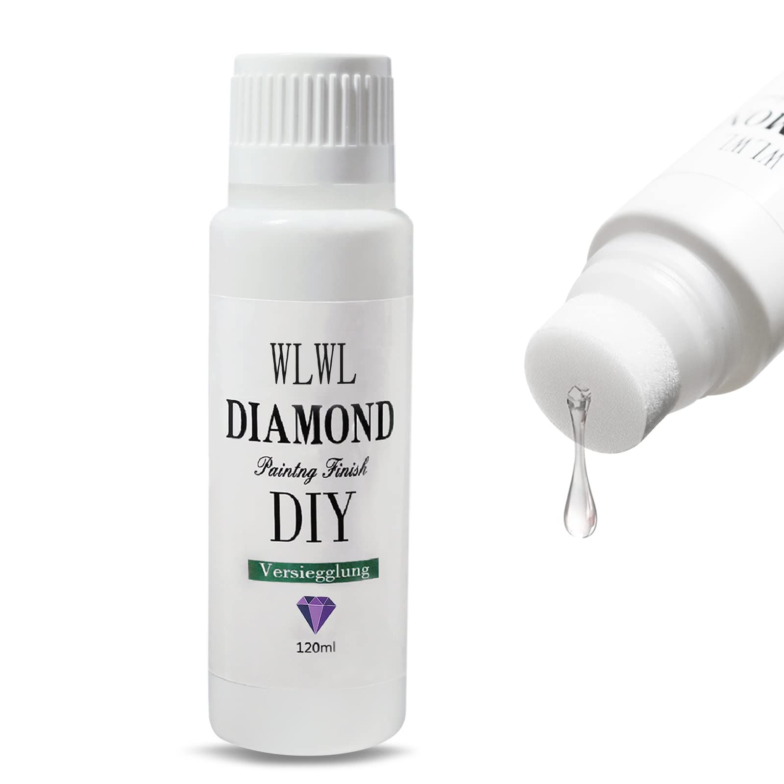 Diamond Painting Sealer, Scdom 120ML Fast Drying Diamond Painting Glue