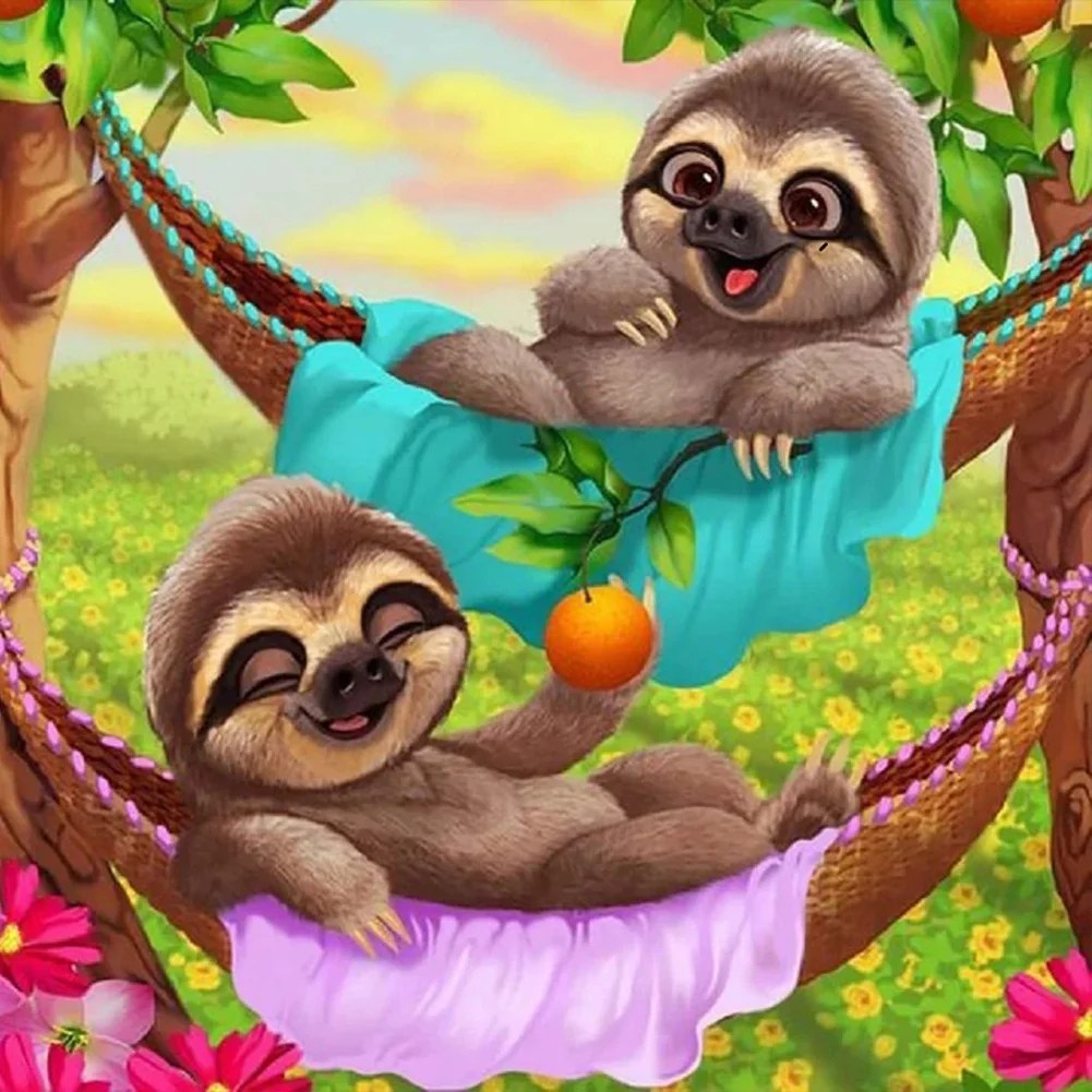 Diamond Painting -Sloth