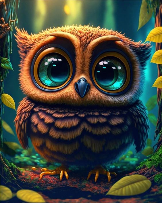 Diamond Painting -Owl