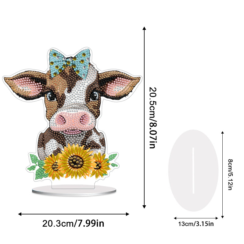 Diamond Painting Ornament | Dairy cow