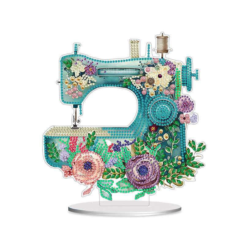 Diamond Painting Ornament | Sewing machine