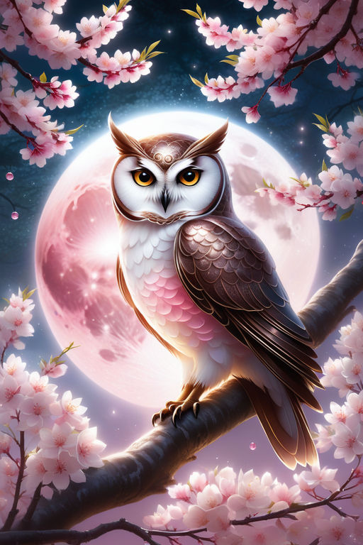 Luxury AB Velvet Diamond Painting Kit -owl