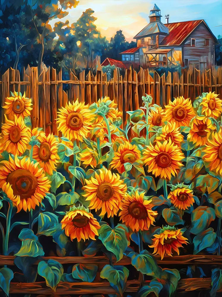 Diamond Painting- Sunflower