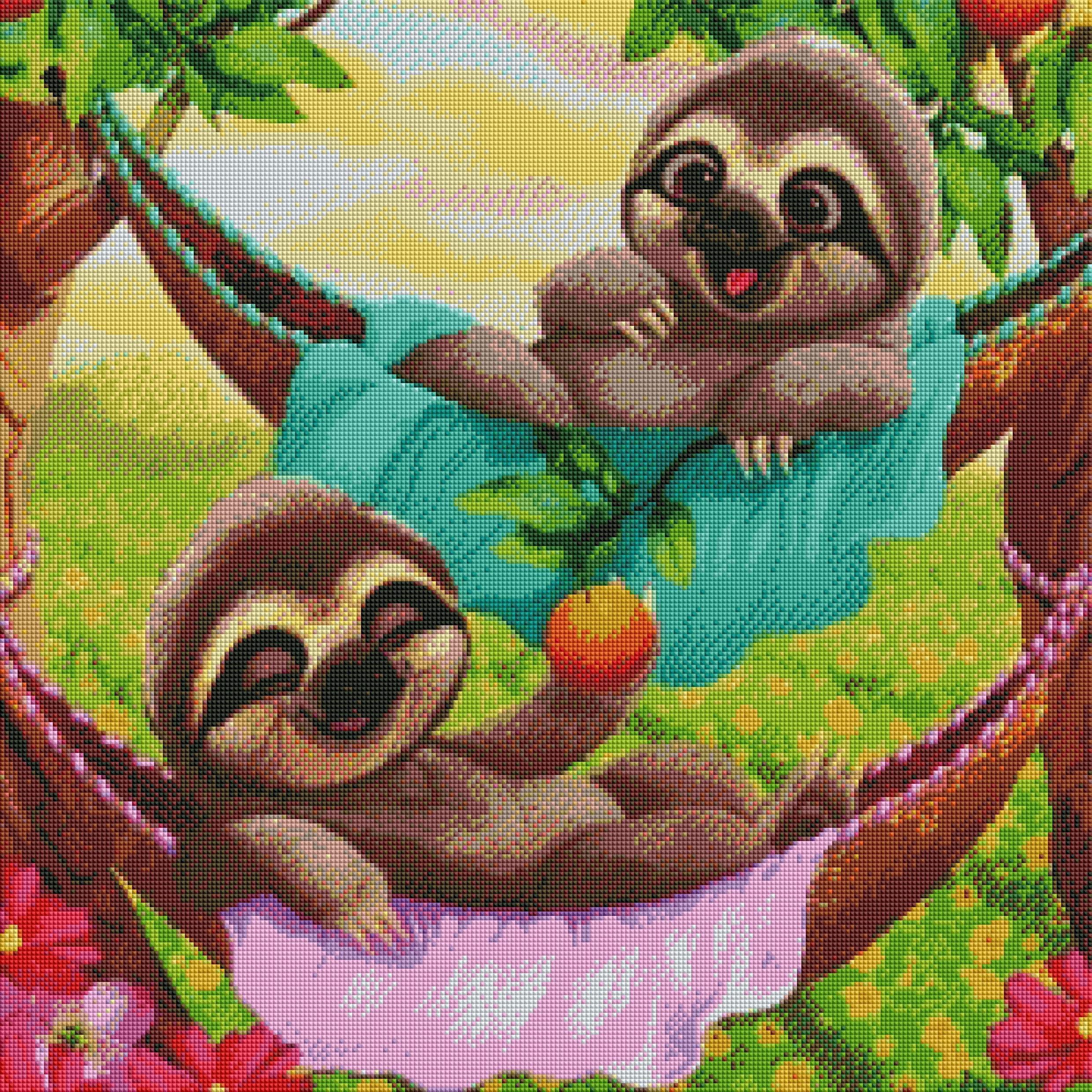 Diamond Painting -Sloth