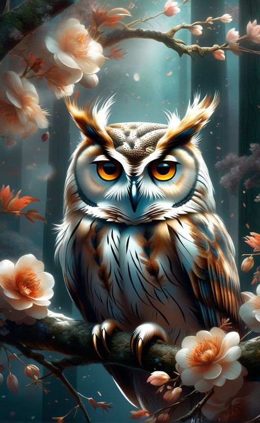 Luxury AB Velvet Diamond Painting Kit -owl