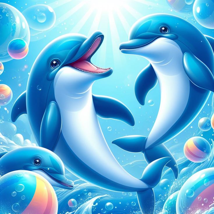 AB Diamond Painting    |  dolphin