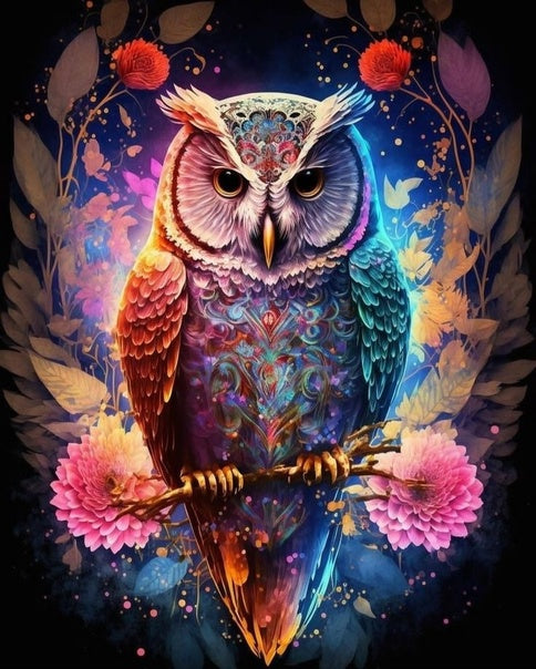 Diamond Painting -Owl