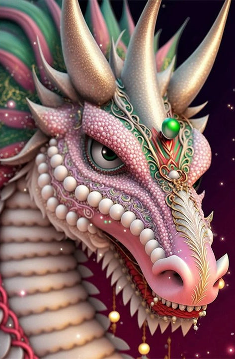 Diamond Painting -   Dragon