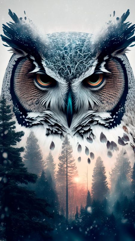 Diamond Painting - Owl