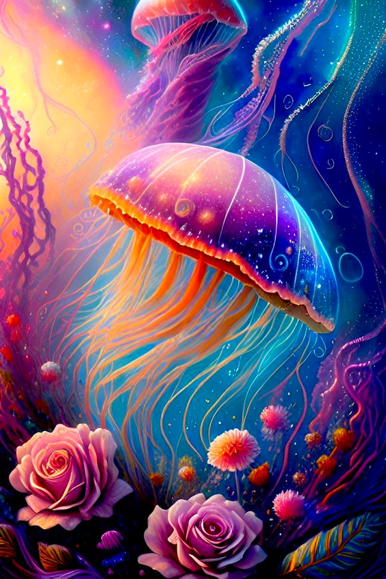 AB Diamond Painting  | Jellyfish