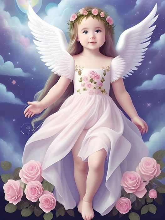 AB Diamond Painting  |  Angel Girl