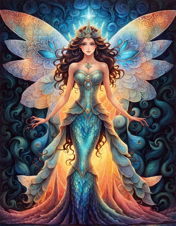 AB Diamond Painting Kit |  Butterfly Fairy