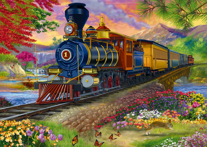 AB Diamond Painting |  Train