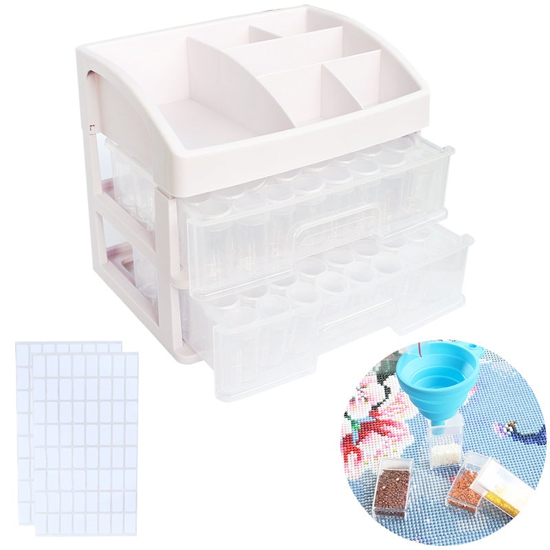 Diamond Painting tool | Storage box (including funnel and stickers)