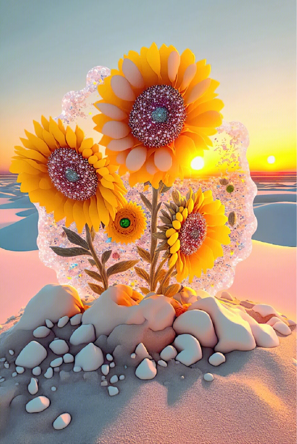 Diamond Painting - Sunflower