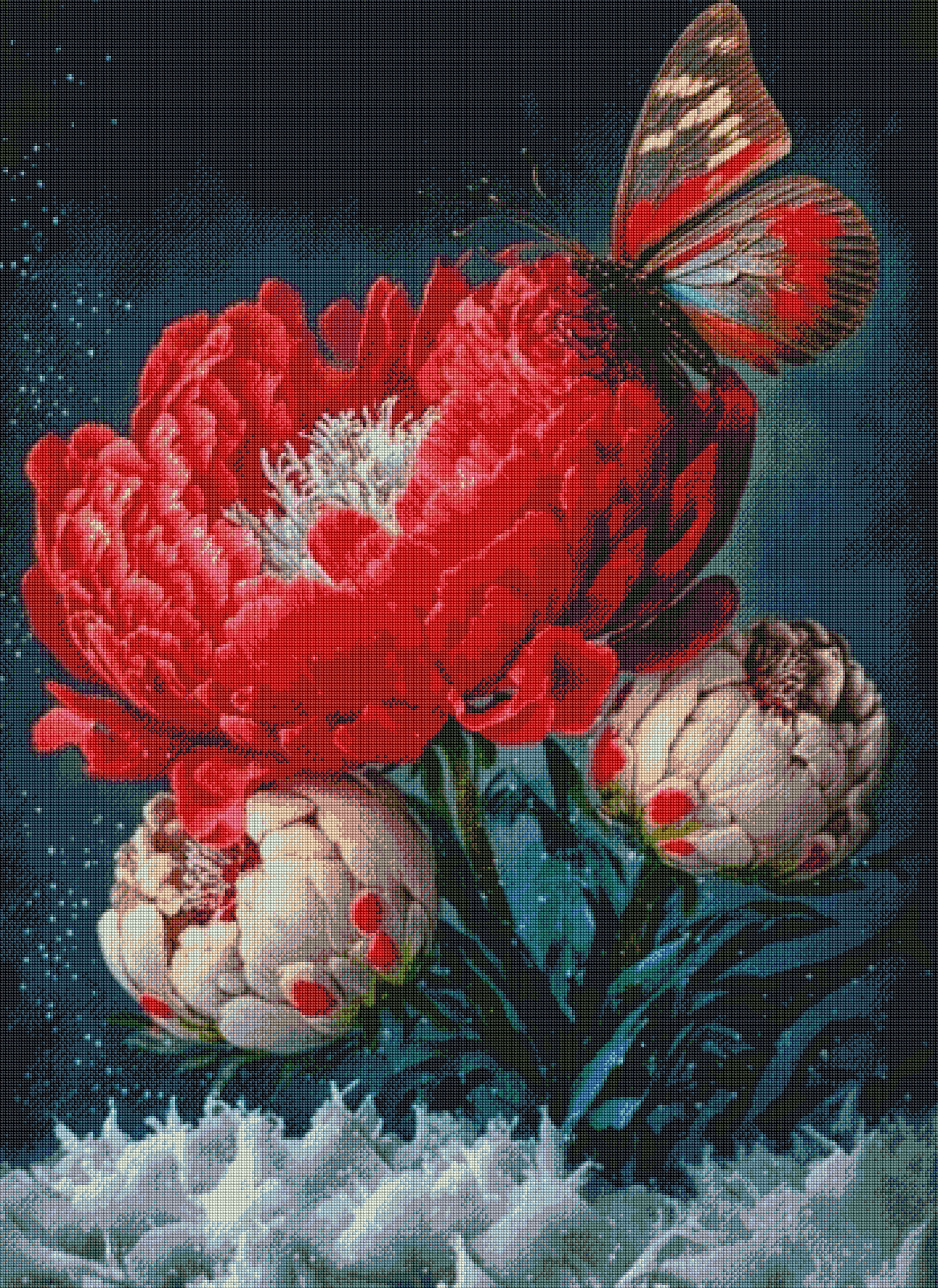 Diamond Painting - Flowers and Butterflies