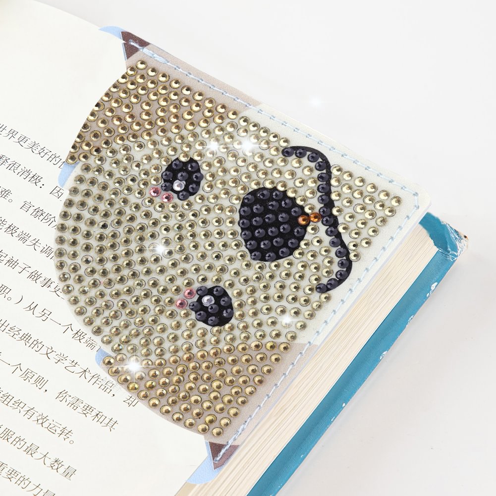 DIY Diamond Painted Wrap Corner Bookmark