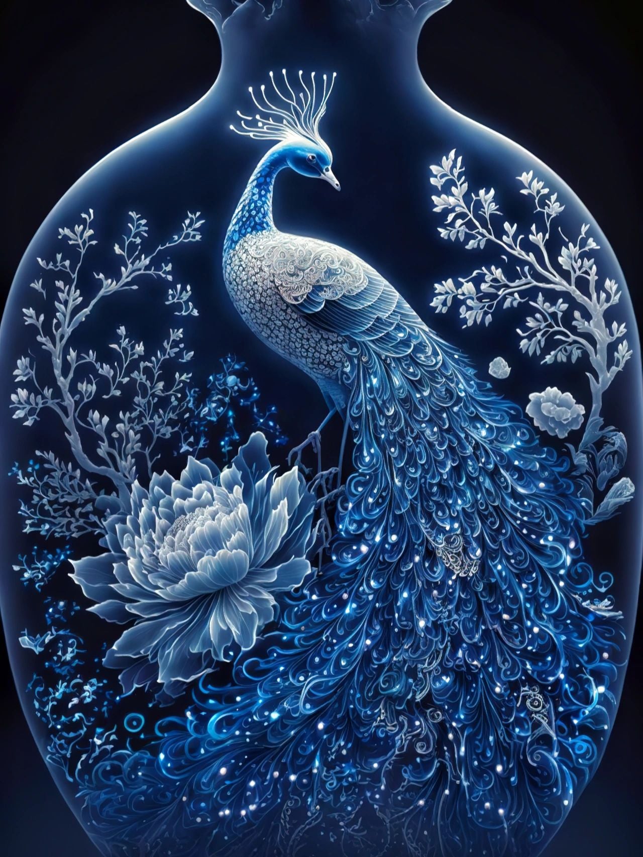 Diamond Painting - Peacock