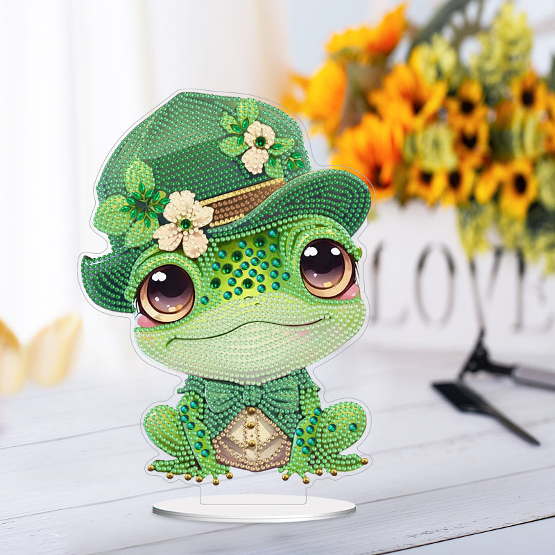 Diamond Painting Ornament | Frogs