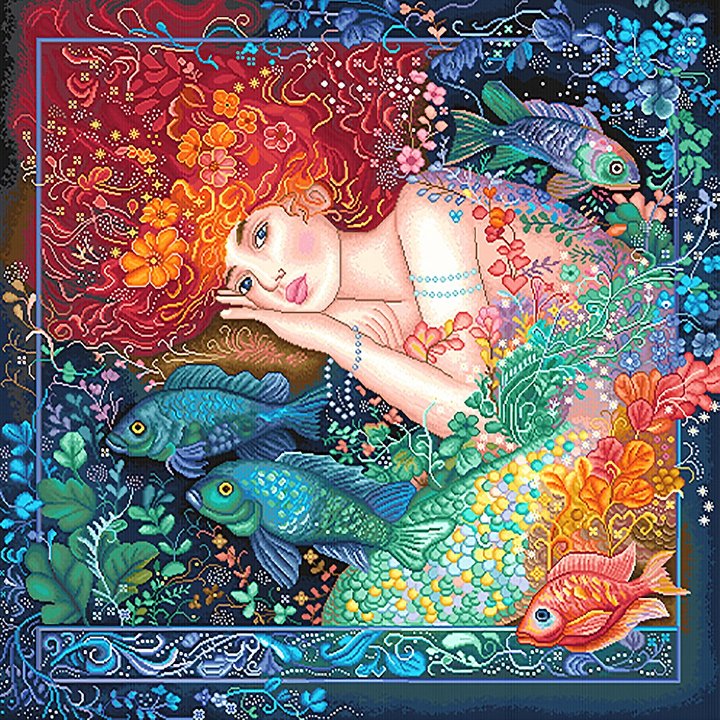 Diamond Painting - Mermaid