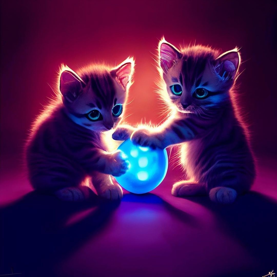 Diamond Painting - Animal Cats