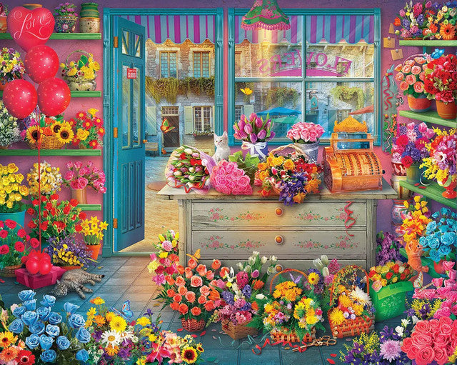Diamond Painting - Flower Shop