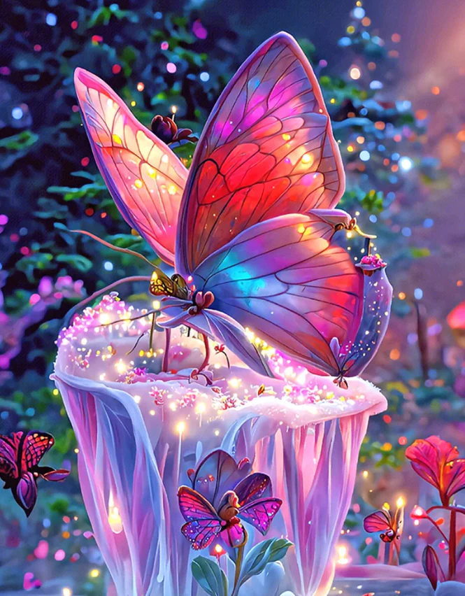 Diamond Painting - Butterfly