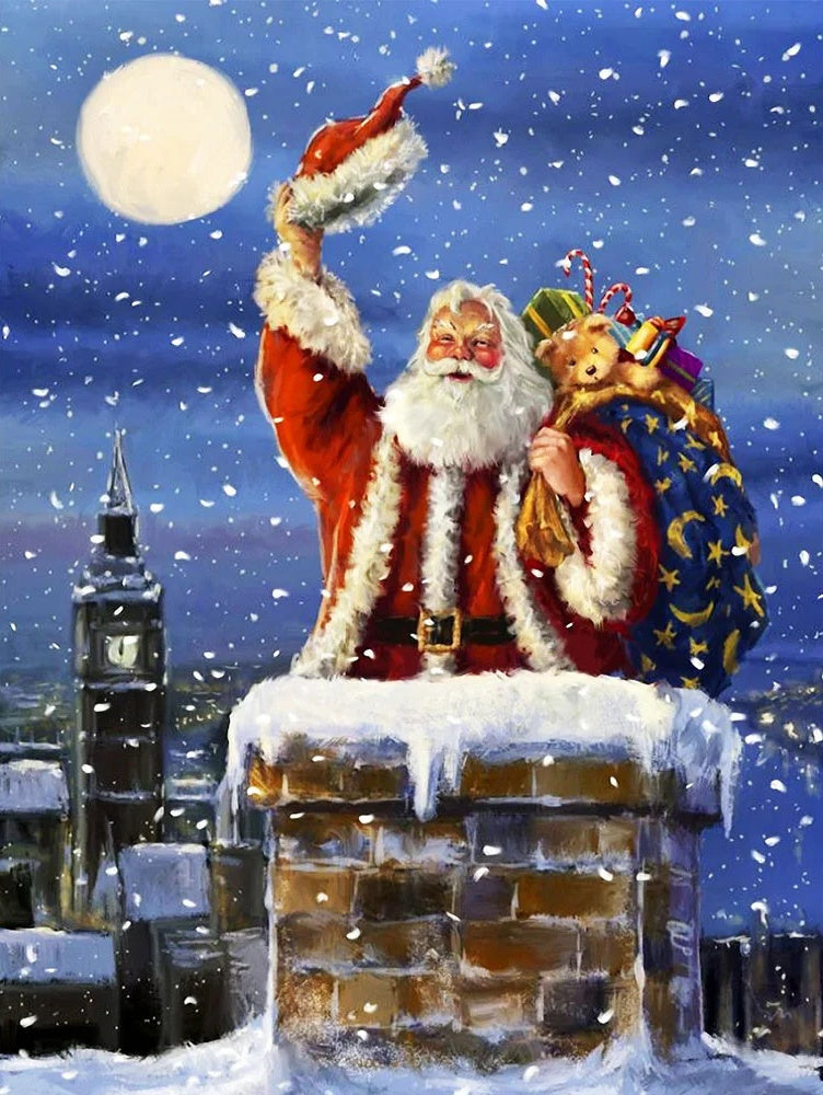 Diamond Painting - Christmas Santa Claus
