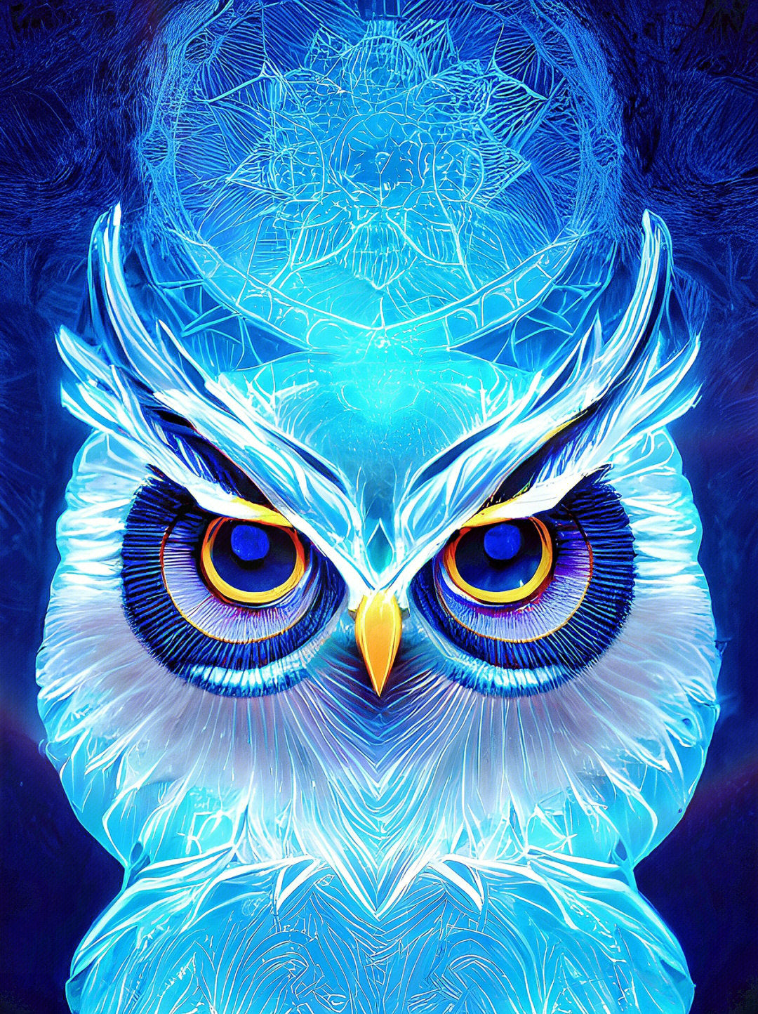 Diamond Painting - Cool Owl