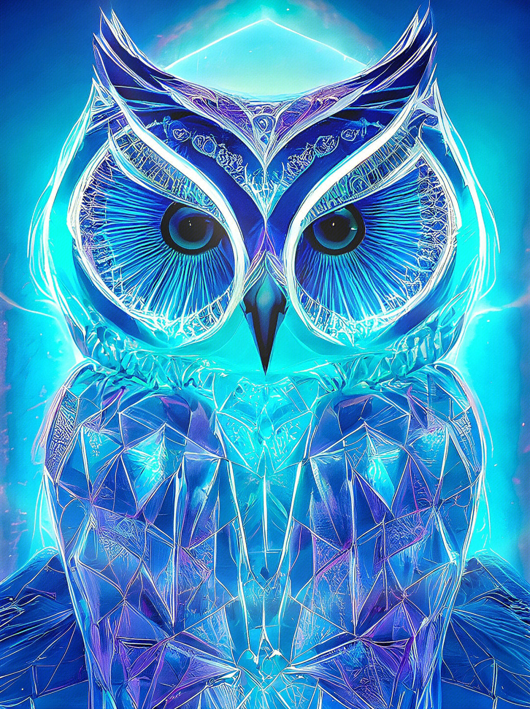 Diamond Painting - Cool Owl