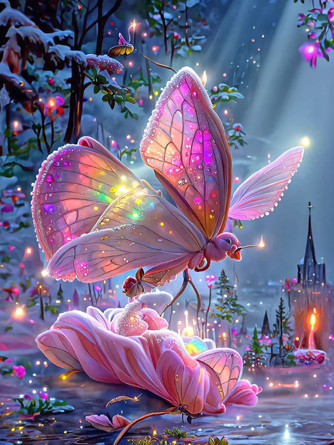 Diamond Painting - Butterfly