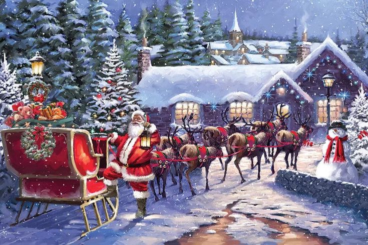 Diamond Painting - Christmas Santa Claus