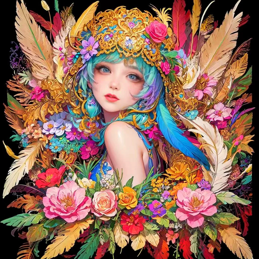 AB Diamond Painting    |  Flower Fairy