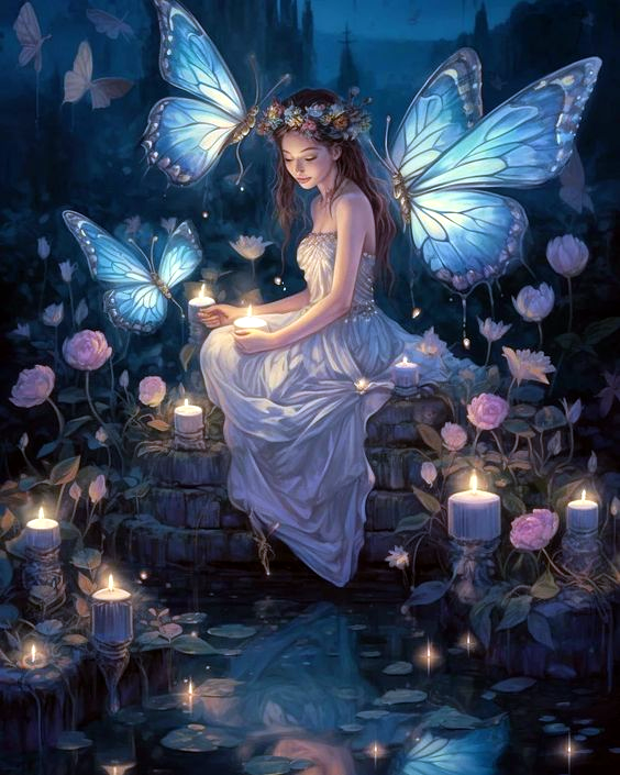 AB Diamond Painting  |  Butterfly Fairy