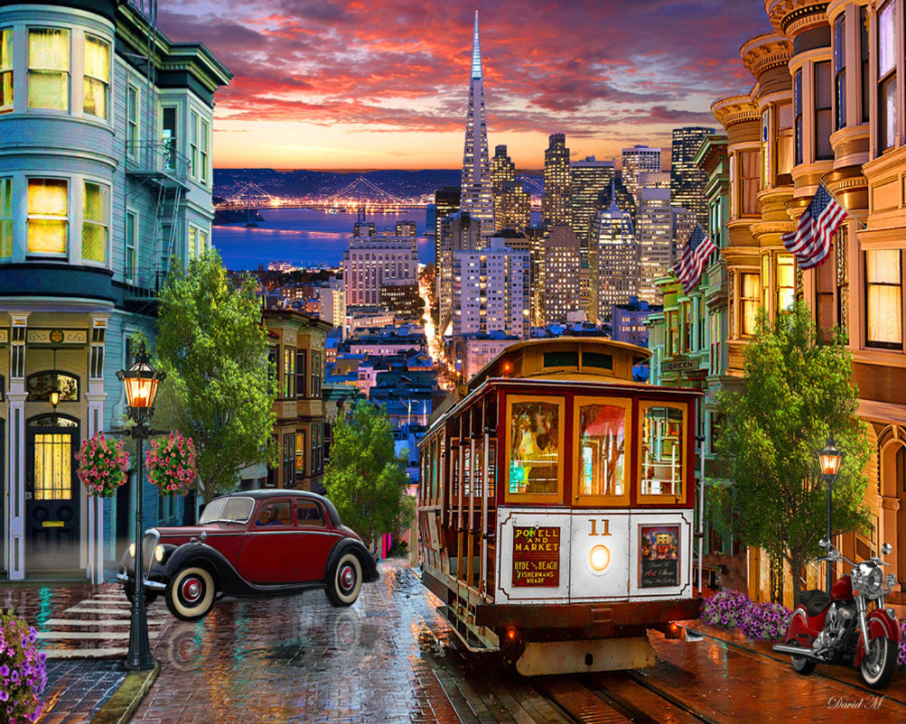 Diamond Painting - San Francisco Landscape