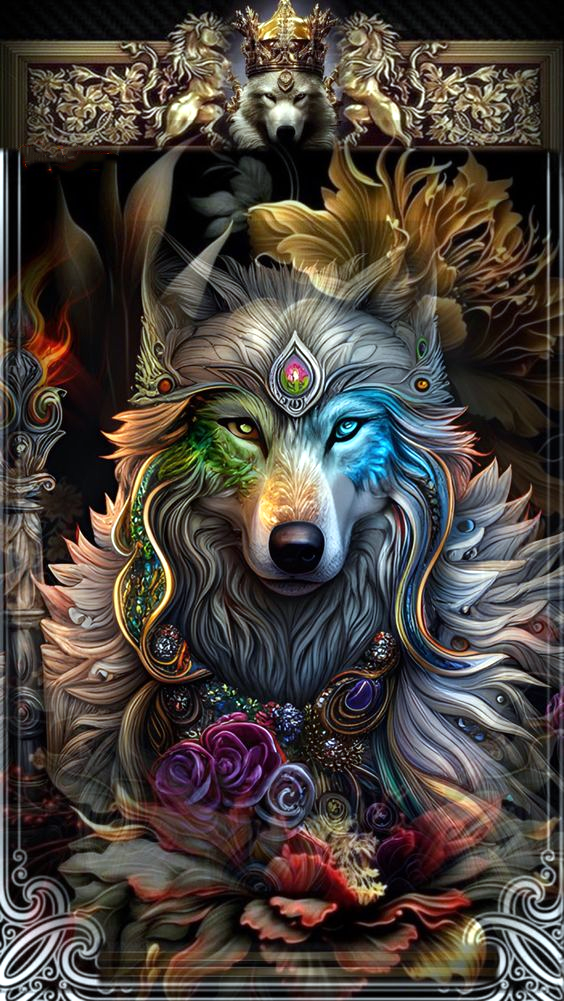 AB Diamond Painting    |  Wolf