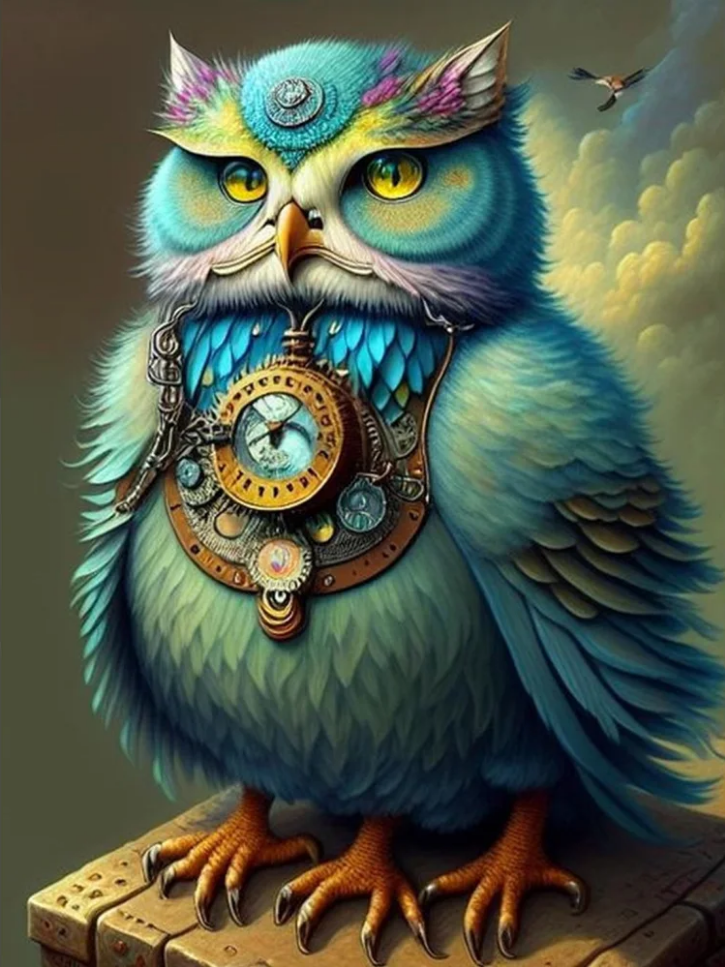 Diamond Painting -Owl