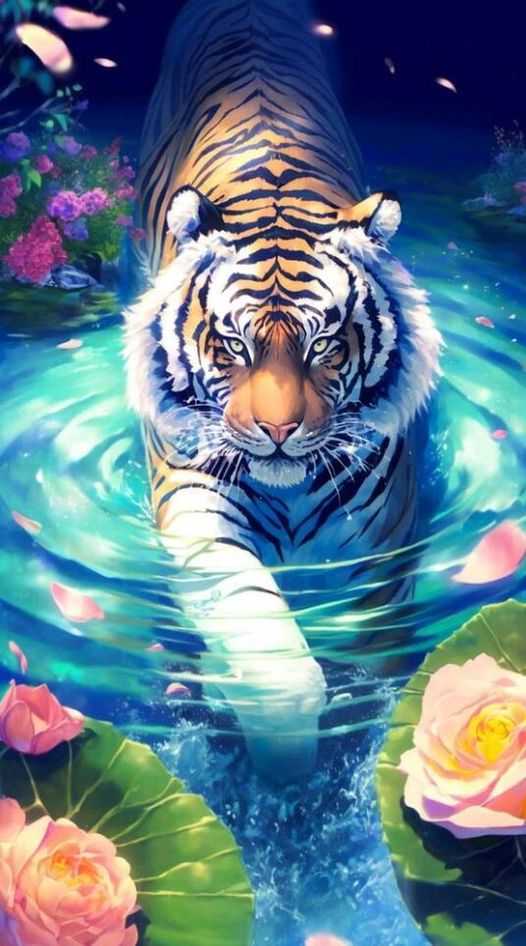 AB Diamond Painting    |  Tiger