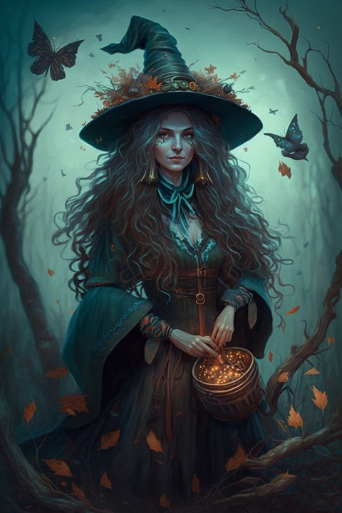 AB Diamond Painting  |   Witch