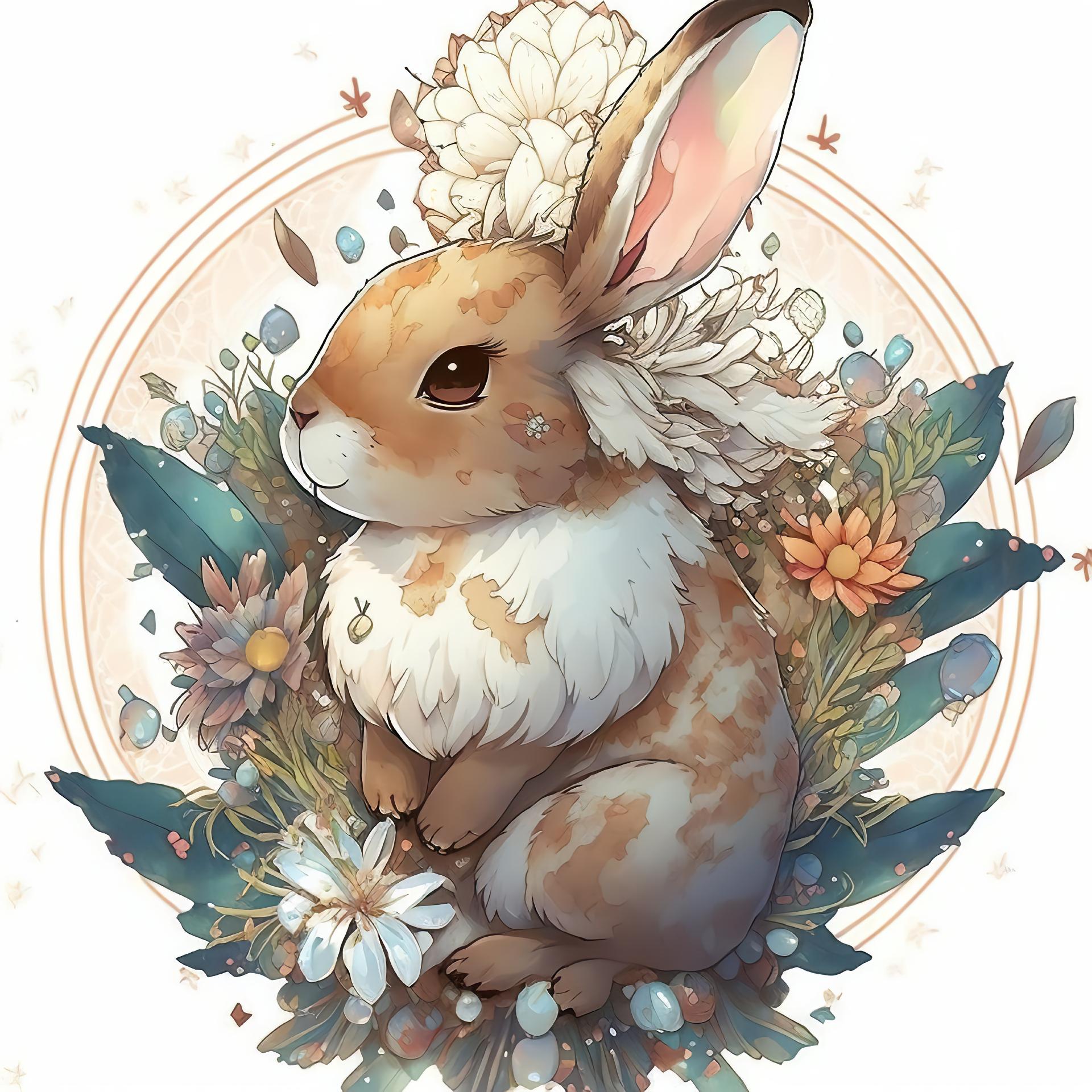 Diamond Painting - Animal Rabbit