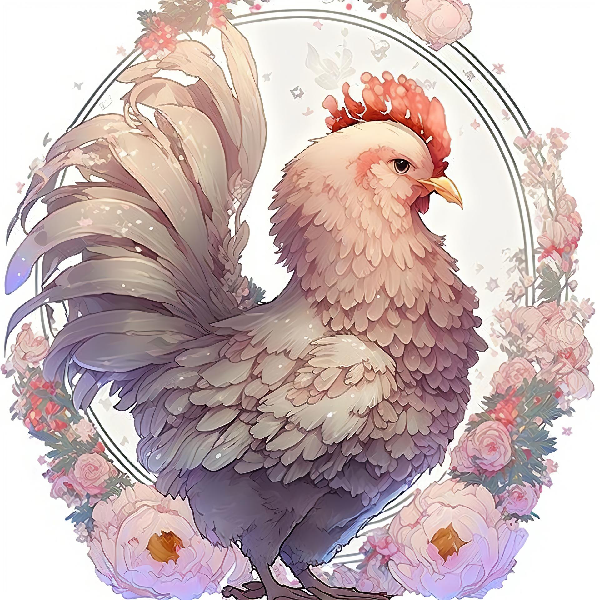 Diamond Painting - Animal Chicken