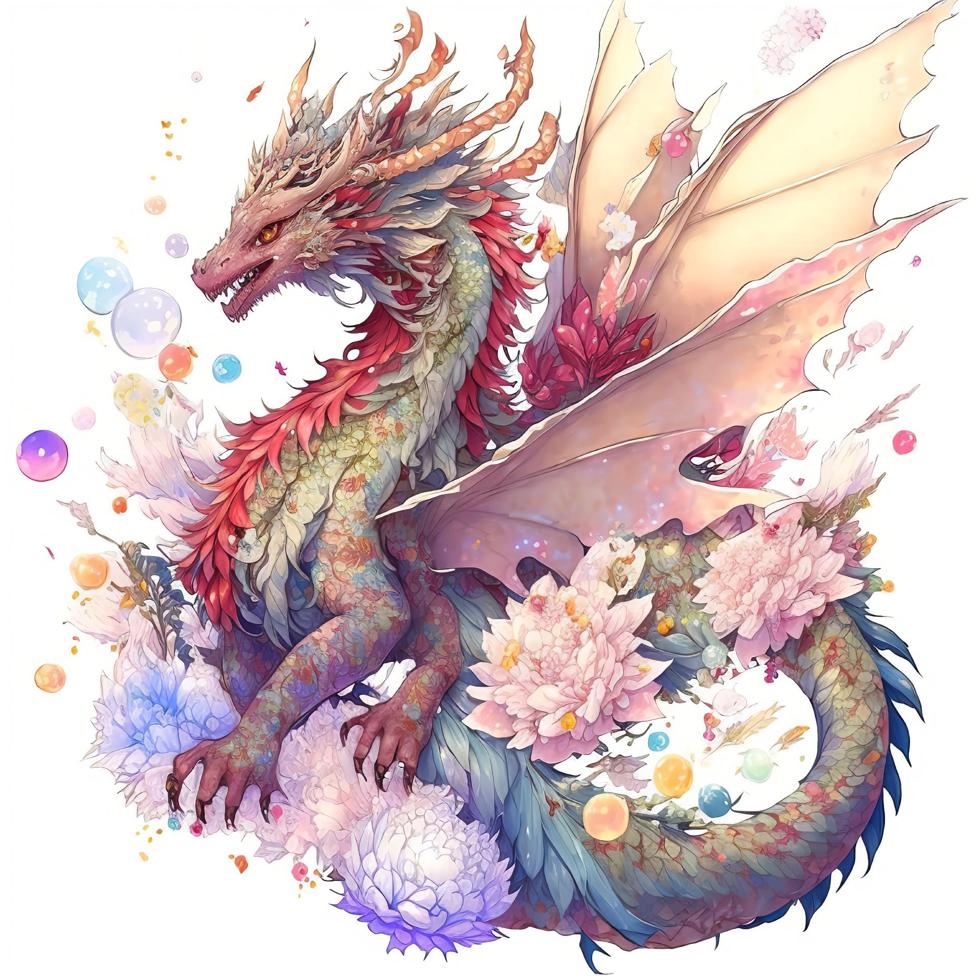 Diamond Painting - Animal Dragon