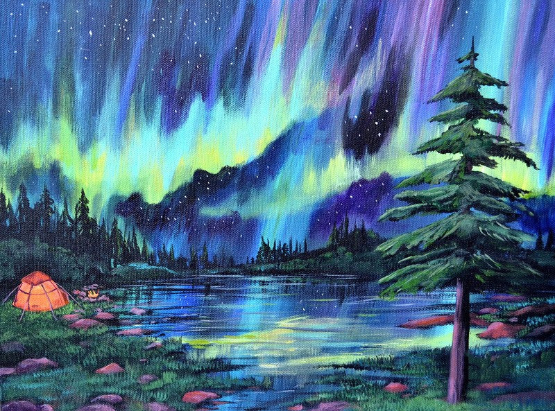 Diamond Painting - Aurora