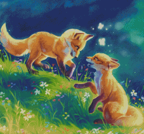 Diamond Painting -  Fox