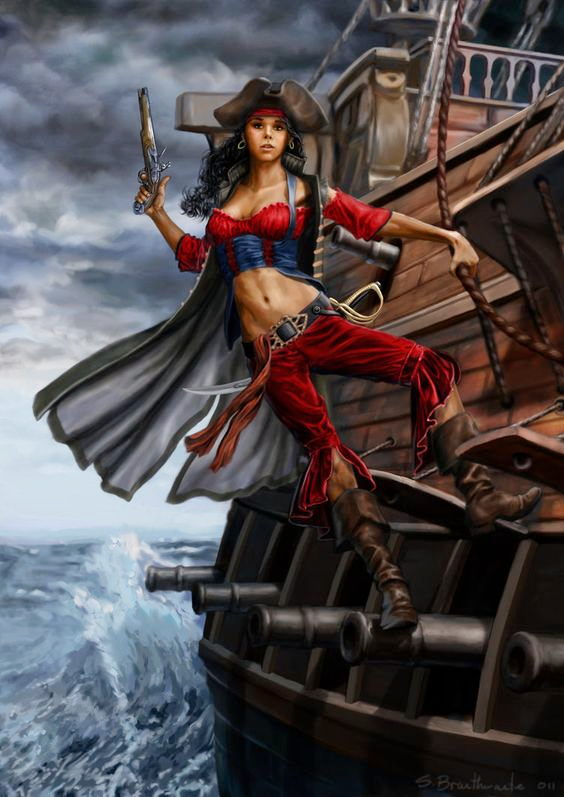 AB Diamond Painting |   Pirate Beauty