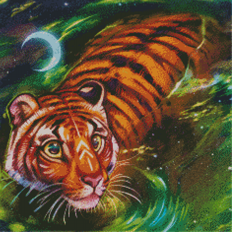 Diamond Painting -  Tiger