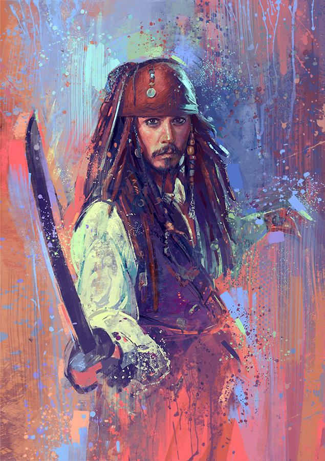 AB Diamond Painting |  Johnny. Depp