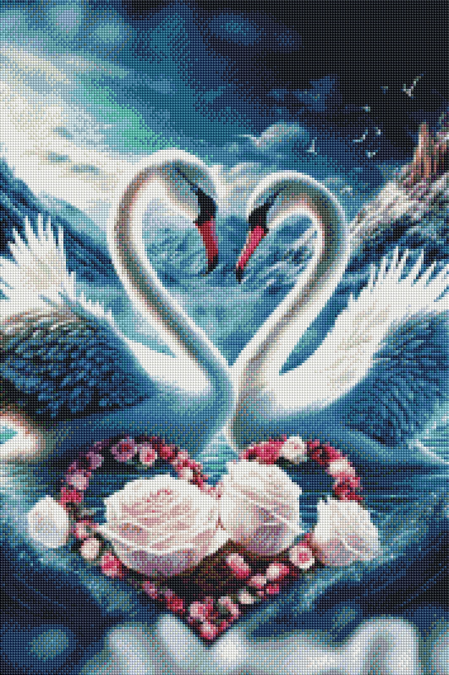 Diamond Painting - Swan