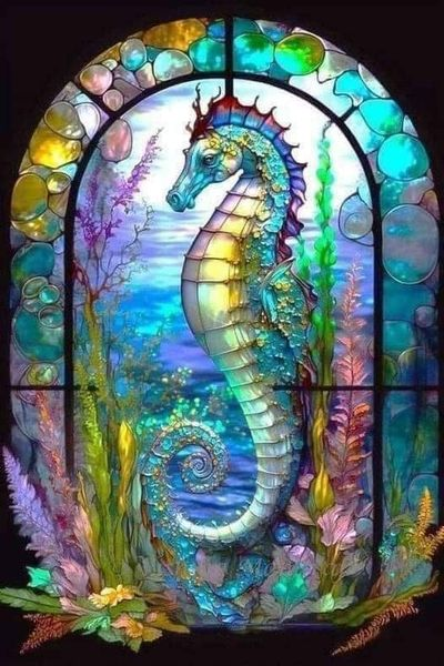 Diamond Painting - Seahorse