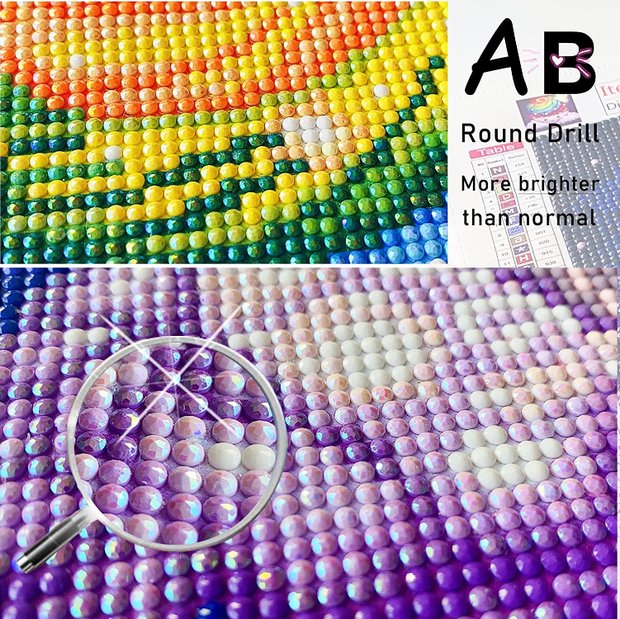 AB Diamond Painting    | Flower Cart